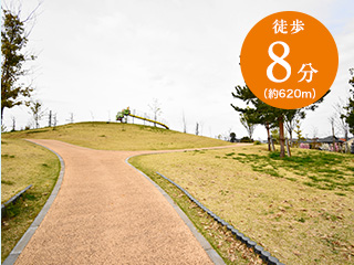 東伏見公園　徒歩8分（約620m）