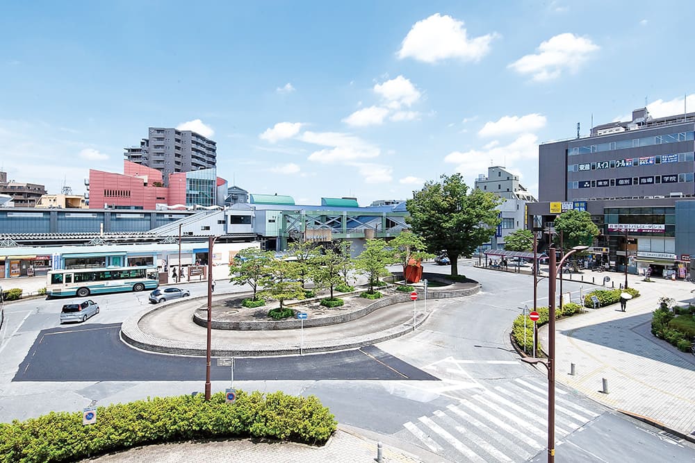 東久留米駅西口ロータリー