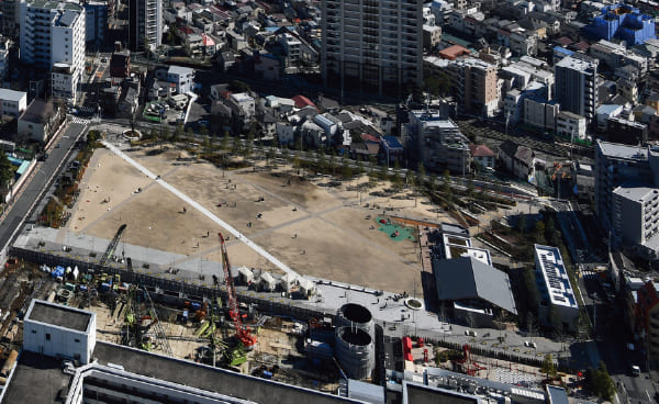 造幣局跡地 防災公園（愛称イケ・サンパーク）