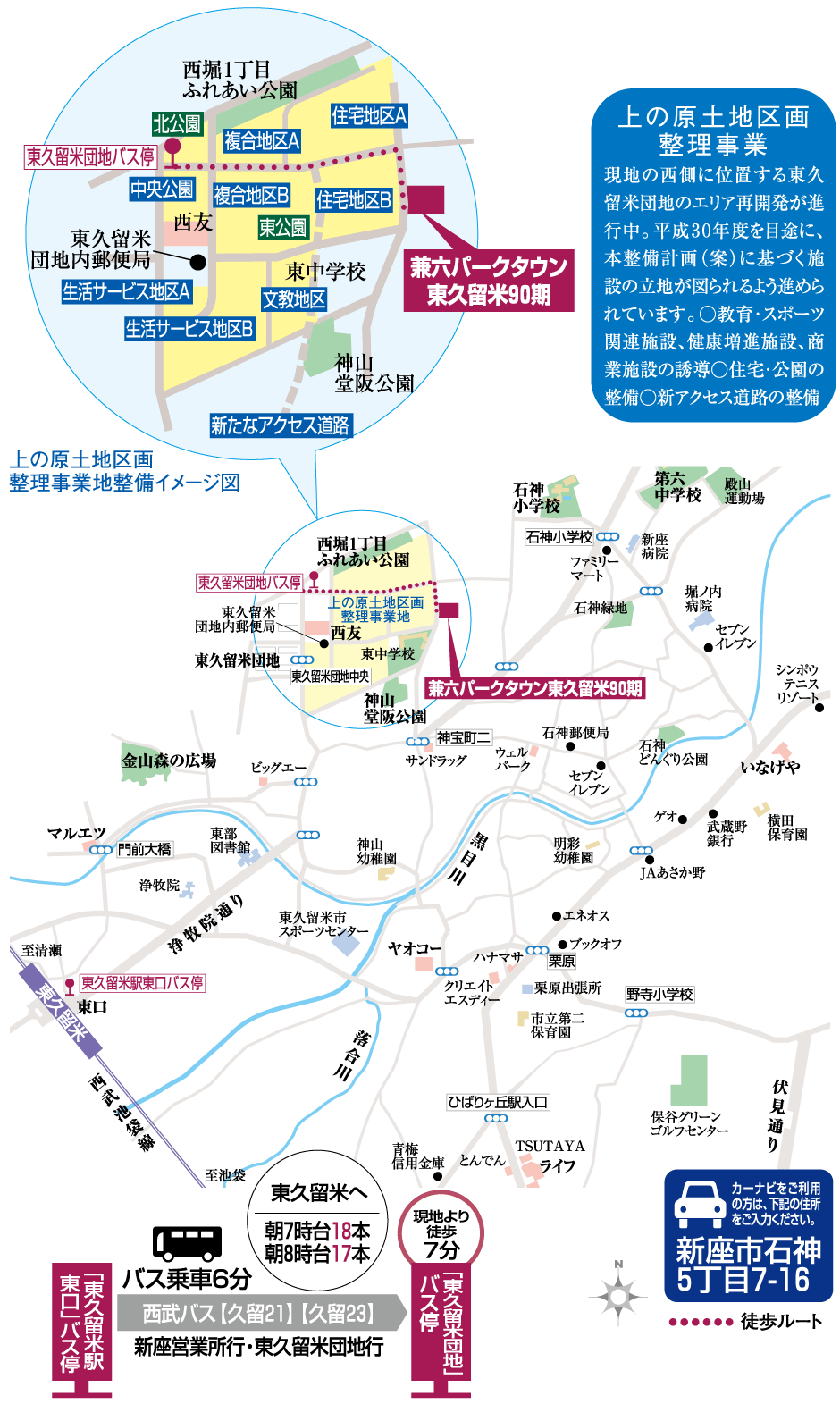 現地案内図