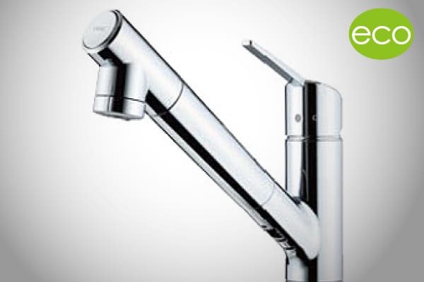 浄水器機能付ハンドシャワー水栓