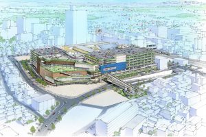所沢再開発イメージパース