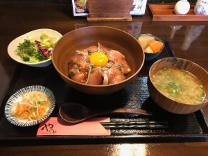 ぶり丼定食